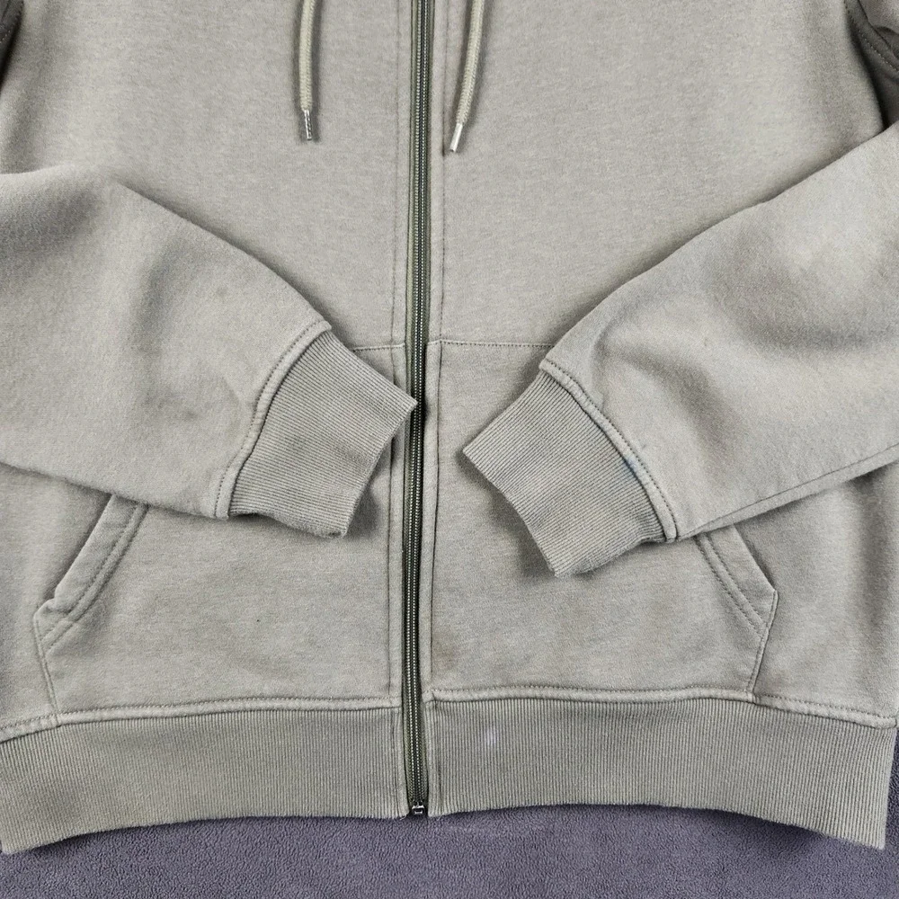 True‎ Religion Old Skool Hoodie Mens Large Olive Green Buddha Graphic Full Zip